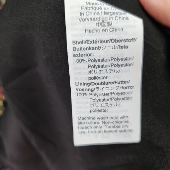 Madewell Ruffled Wrap Dress Size Medium Sheer-Sleeve in Finch Floral - Picture 11 of 16